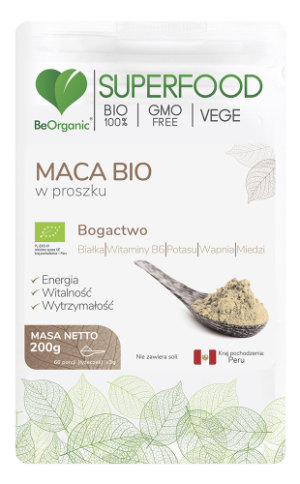 BEORGANIC BIO MACA 200G