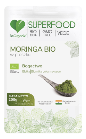 BEORGANIC MORINGA BIO 200G