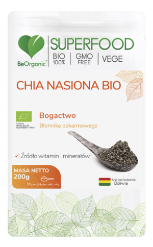 BEORGANIC NASIONA CHIA BIO 200G