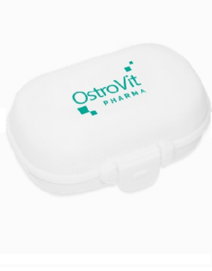 OSTROVIT PHARMA PILL BOX LOGO WHITE
