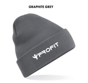 PROFIT CZAPKA B45 ORGINAL CUFFED GRAPHITE GREY