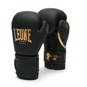 LEONE RĘKAWICE VELCRO BLACK&GOLD