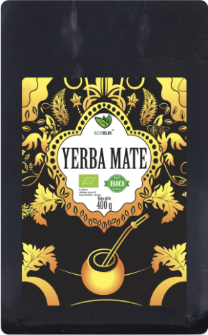 BEORGANIC ECOBLIK HERBATA YERBA MATE 400G EKO