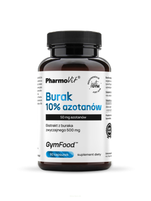 PHARMOVIT BURAK 10% AZOTANÓW 90KAPS GYM FOOD