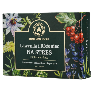 HERBAL MONASTERIUM LAWENDA I RÓŻENIEC NA STRES 30K