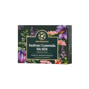 HERBAL MONASTERIUM SZAFRAN I LAWENDA NA SEN X30