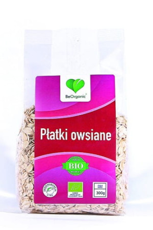 BEORGANIC PŁATKI OWSIANE GÓRSKIE 300G EKO