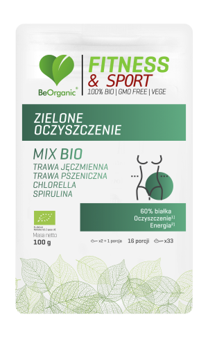 BEORGANIC ZIELONE OCZYSZCZENIE MIX 100G
