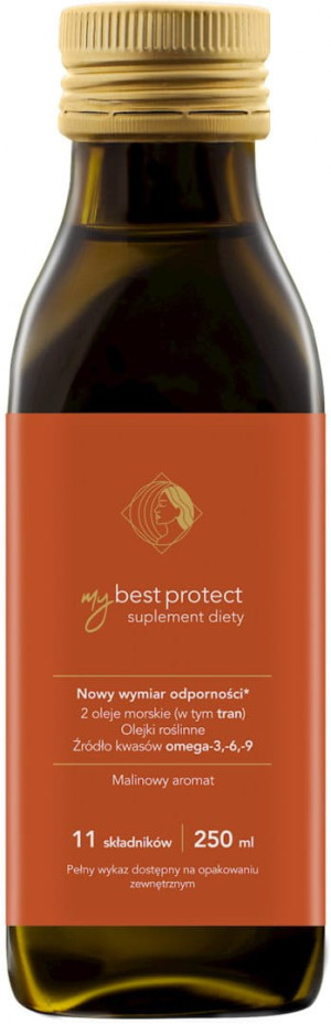 MYBESTPHARM MYBESTPROTECT 250ML AROMAT MALINOWY