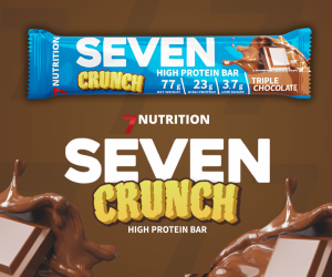 7NUTRITION BATON SEVEN CRUNCH BAR 77G TRIPLE CHOCO