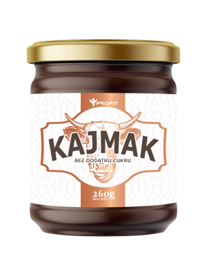 PROFIT KAJMAK MASA KRÓWKOWA BEZ CUKRU 260G