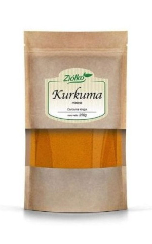 ZIÓŁKO KURKUMA MIELONA 250G