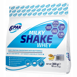 6PAK BIAŁKO MILKY SHAKE WHEY 300G