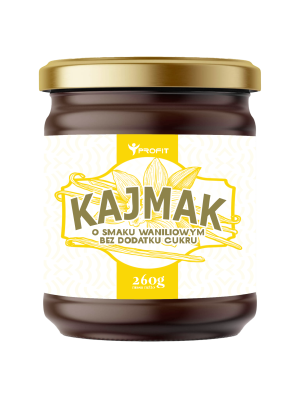 PROFIT KAJMAK MASA KRÓWKOWA BEZ CUKRU 260G WANILIA