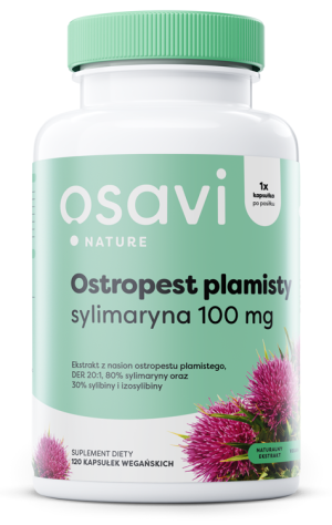 OSAVI OSTROPEST PLAMISTY SYLIMARYNA 100MG 60VCAPS