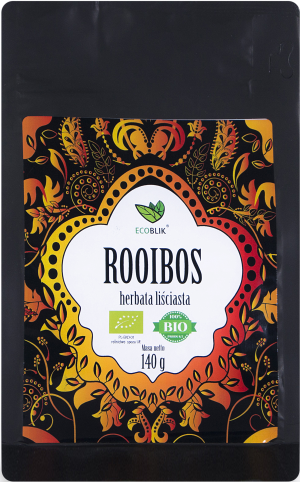 BEORGANIC ECOBLIK HERBATA ROOIBOS 140G LUZ EKO