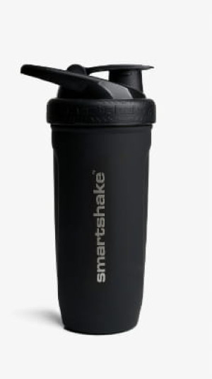 SMARTSHAKE REFORCE STAINLESS STEEL 900ML BLACK