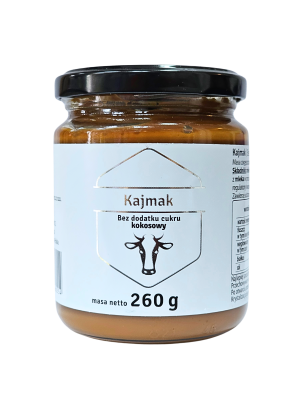 POLDER KAJMAK KOKOSOWY BEZ DODATKU CUKRU 260G KETO