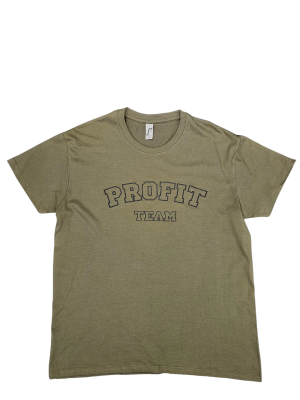 PROFIT T-SHIRT KOSZULKA MĘSKA TEAM KHAKI