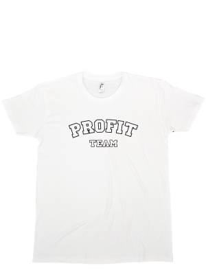 PROFIT T-SHIRT KOSZULKA MĘSKA TEAM WHITE