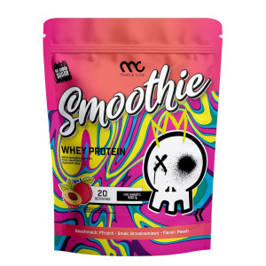 MUSCLE CLINIC SMOOTHIE WHEY 600G BRZOSKWINIA