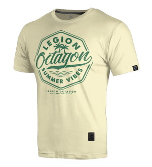 OCTAGON T-SHIRT SUMMER VIBES YELLOW KOSZULKA