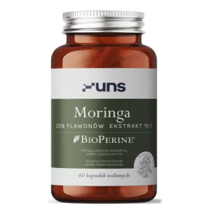 UNS MORINGA+BIOPERINE 60 VEGE KAPS