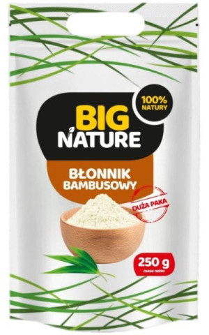 BIG NATURE BŁONNIK BAMBUSOWY 250G