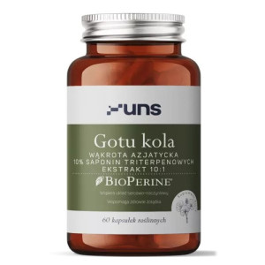 UNS GOTU KOLA+BIOPERINE 60 VEGE KAPS