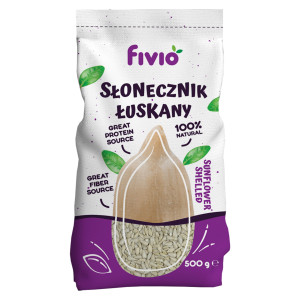 FIVIO SŁONECZNIK ŁUSKANY 500G