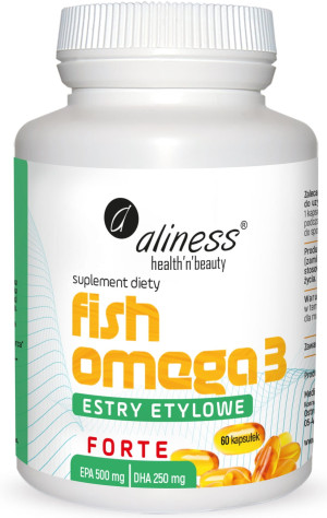 ALINESS FISH OMEGA 3 FORTE ESTRY 500/250 *60 KAPS