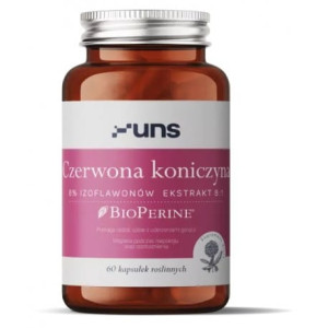 UNS CZERWONA KONICZYNA+BIOPERINE 60 VEGE KAPS