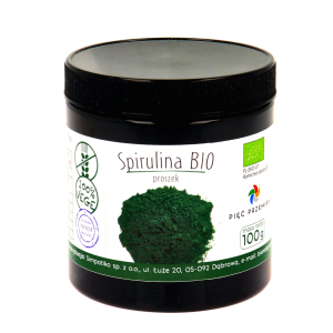 PIĘĆ PRZEMIAN SPIRULINA PROSZEK BIO 100G