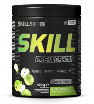 SKILL PRE WORKOUT 400G GREEN APPLE