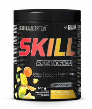 SKILL PRE WORKOUT 400G TROPICAL PUNCH