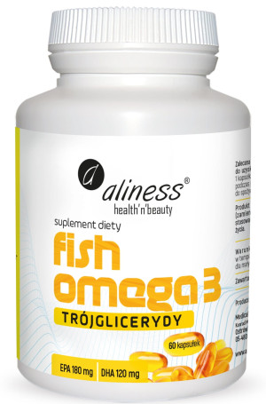 ALINESS OMEGA 3 TRÓJGLICERYDY 180/120 60 KAPS