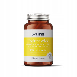 UNS DZIURAWIEC + BIOPERINE 60 VEGE KAPS