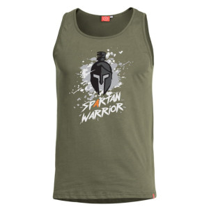 PENTAGON T-SHIRT TANK TOP ASTIR SPARTAN WARRIOR OLIVE