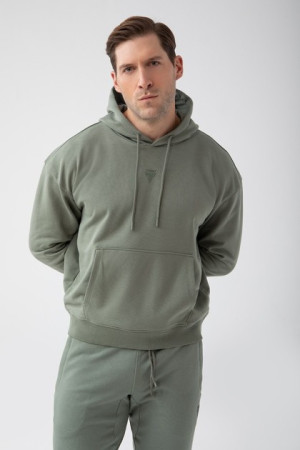 TREC BASIC HOODIE 183M GREEN BLUZA