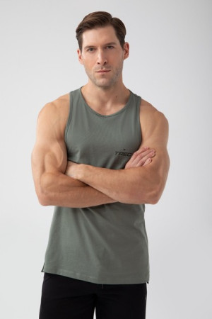 TREC BASIC TANK TOP 180M GREEN