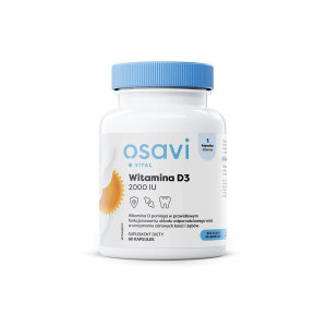 OSAVI WITAMINA D3 2000IU 60 SOFTGELS