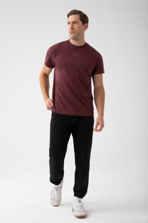 TREC BASIC T-SHIRT 182M BURGUNDY