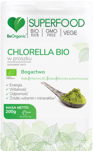 BEORGANIC CHLORELLA BIO 200G