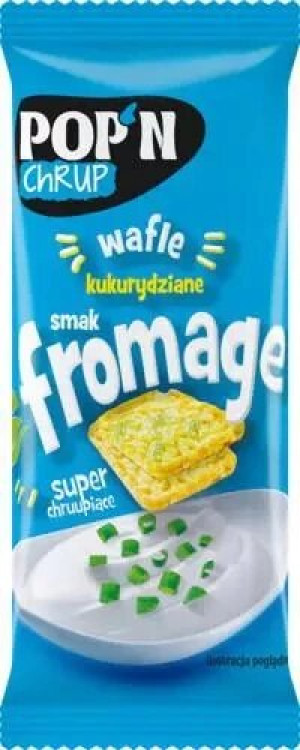 SANTE WAFLE KUKURYDZIANE O SMAKU FROMAGE 22G