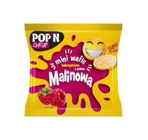 SANTE MINI WAFLE KUKURYDZIANE W POL.MALINOWEJ 35G