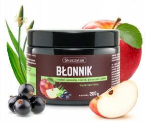 SKOCZYLAS BŁONNIK Z BABKI JAJO. PORZ. JABŁKA 200G