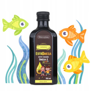 SKOCZYLAS ESTROMEGA RYBIE KWASY OMEGA3 JUNIOR150ML