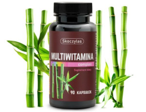 SKOCZYLAS MULTIWITAMINA KRZEM, BOR JOD 90KAP
