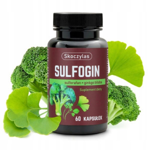 SKOCZYLAS SULFOGIN SULFORAFAN GINKGO BILOBA 60KAP