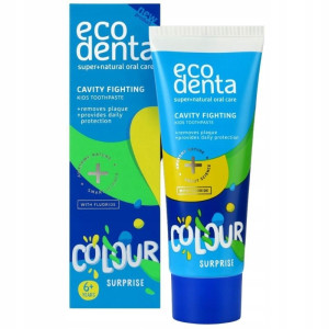 ECODENTA PASTA DO ZĘBÓW DLA DZ OWOCOWA 75ML